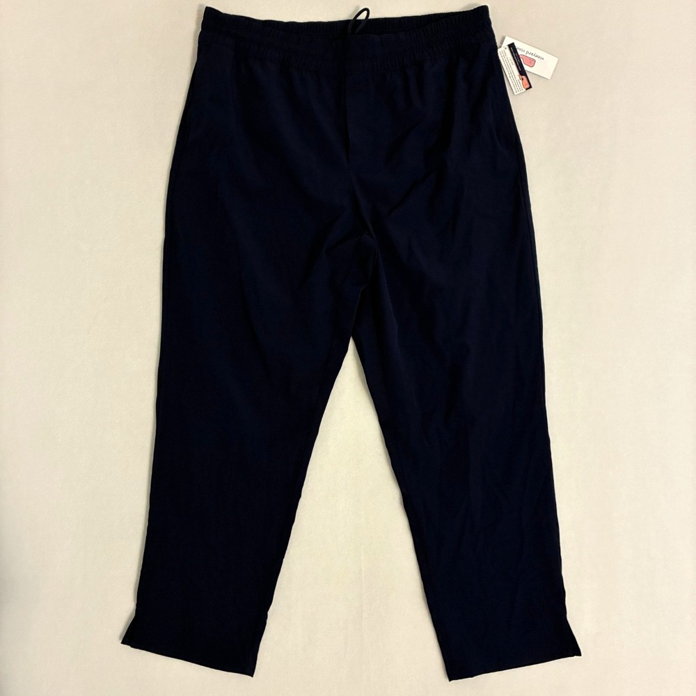 NWT Vineyard Vines Golf Pant Mens L Performance Elastic Waist Pull On Preppy